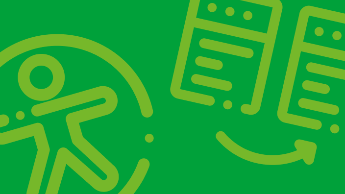 Icons: Barrierefreiheit, Content-Migration 