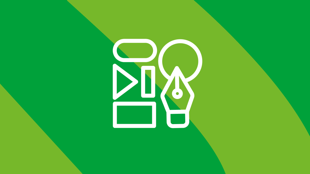 Icon: Pen editing different shapes