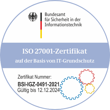 babiel ISO-27001-Zertifikat auf der Basis von IT-Grundschutz