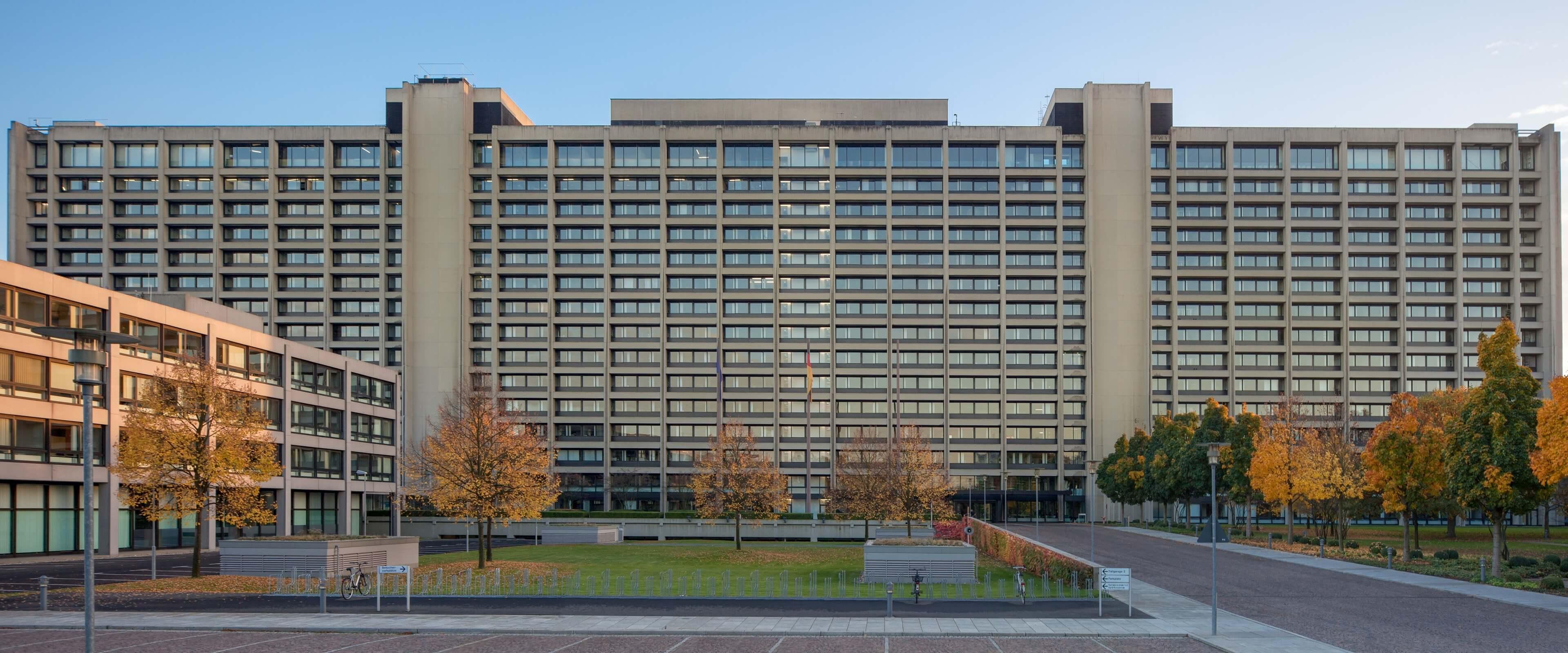 Deutsche Bundesbank, Ansicht von vorne