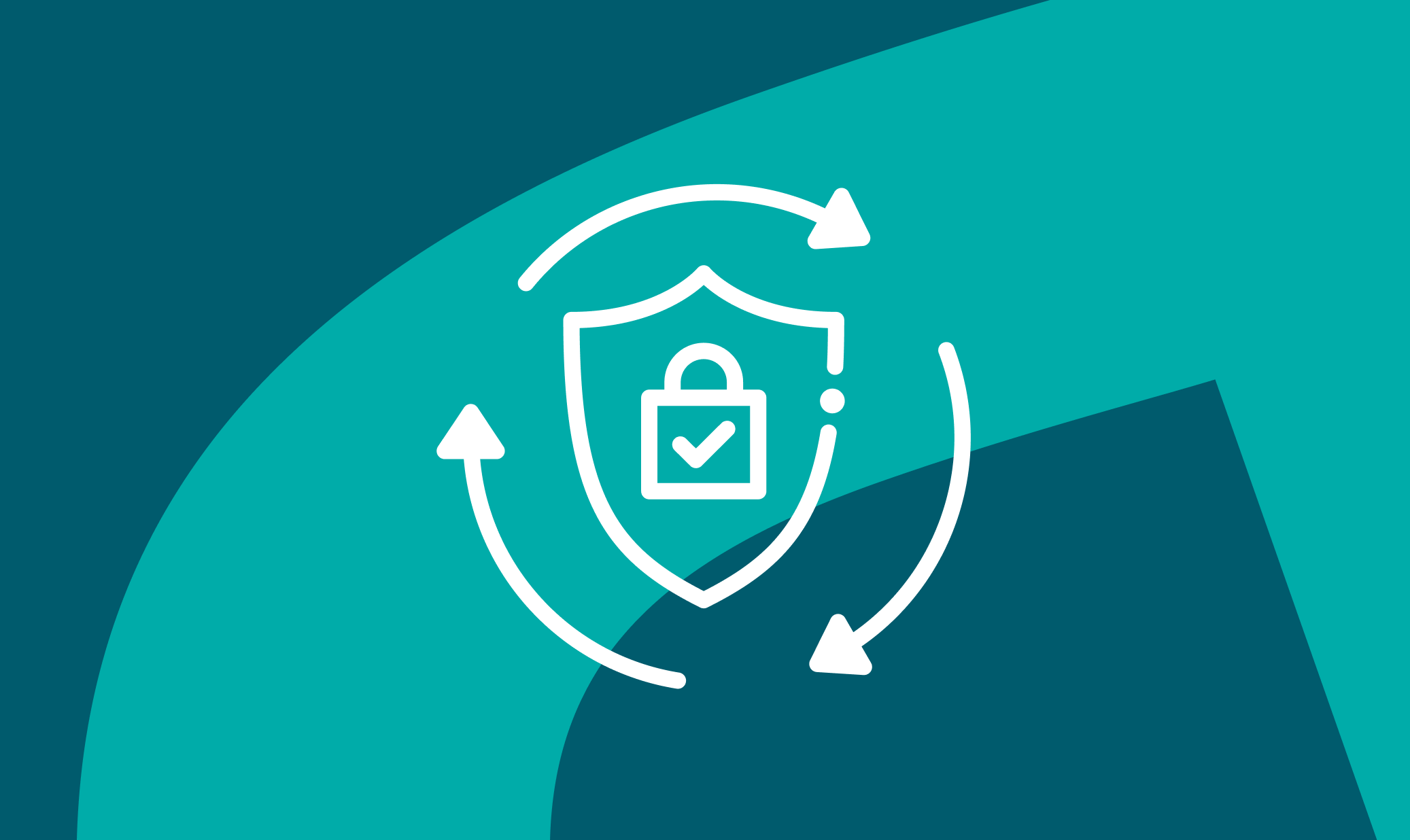 Icon: Security als Mittelpunkt der Projekt-Liftetime